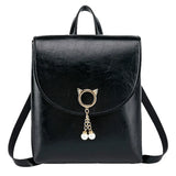 Women Shoulders Small Backpack Letter Purse Mobile Phone Ladies Travel Bag