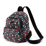 Women Small Backpack Graffiti Shoulder Bags For Teenager Girls