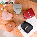 Women Small Backpack Letter Mobile Phone Mini Backpack Women Pu Leather Bags