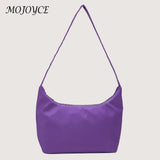 Women Small Nylon Shoulder Bags Female Pure Shopping Bag Lady Small Handbags