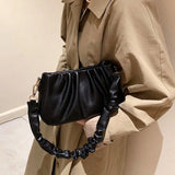 Women Small Pu Leather Handbags Shoulder Bags Travel Messenger Bags