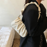 Women Small Pu Leather Handbags Shoulder Bags Travel Messenger Bags