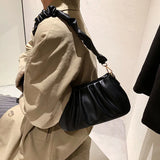 Women Small Pu Leather Handbags Shoulder Bags Travel Messenger Bags
