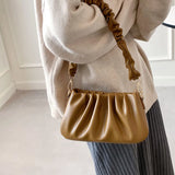 Women Small Pu Leather Handbags Shoulder Bags Travel Messenger Bags