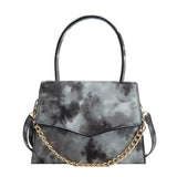 Graffiti Small Square Shoulder Bag Chain Messenger Bag