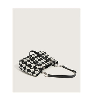 Women Small Shoulder Underarm Bag PU Leather Handbag