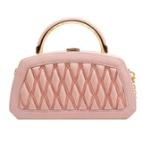 Women Small Square Bags PU Leather Shoulder Bags for Lady Chain Handbag