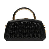 Women Small Square Bags PU Leather Shoulder Bags for Lady Chain Handbag