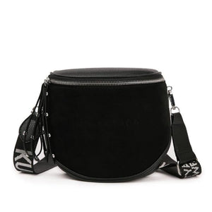 Vintage Lady Saddle Shoulder Bag Crossbody Tote Bucket Bag