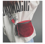 Vintage Lady Saddle Shoulder Bag Crossbody Tote Bucket Bag