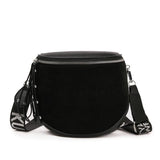 Vintage Lady Saddle Shoulder Bag Crossbody Tote Bucket Bag