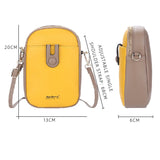 Soft Leather Shoulder Bag Multifunction Crossbody Purse
