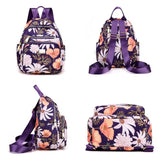 Soft Nylon Small Backpack for Teenage Girls