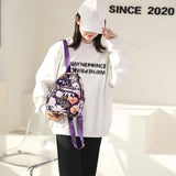 Soft Nylon Small Backpack for Teenage Girls