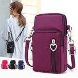 Women Sports Mini Crossbody Bag Cellphone Pouch