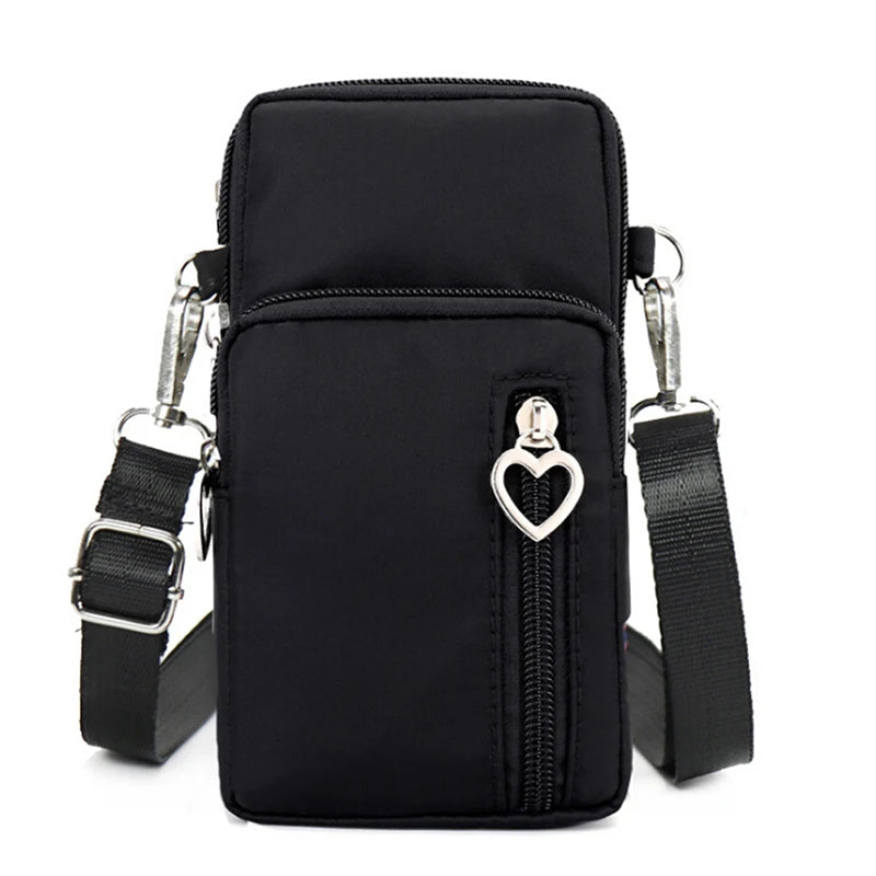 Women Sports Mini Crossbody Bag Cellphone Pouch