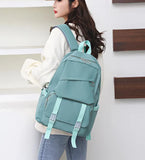 Women Strap School Bag High-Volume Junior High School Students School Bag