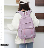 Women Strap School Bag High-Volume Junior High School Students School Bag
