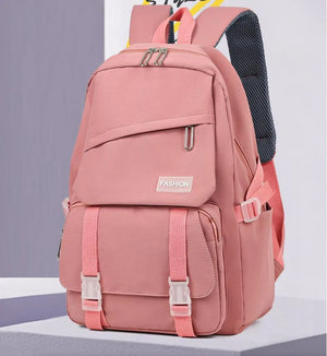 Women Strap School Bag High-Volume Junior High School Students School Bag