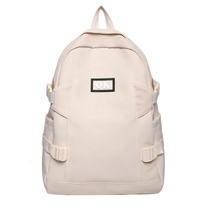 Women Backpack Waterproof Nylon Laptop School Bag Travel Rucksack