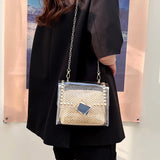 Straw Crossbody Shoulder Bag Beach Rattan Handbag for Women