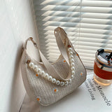 Bohemia Straw Shoulder Bag for Women Beach Travel