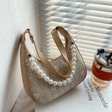 Bohemia Straw Shoulder Bag for Women Beach Travel