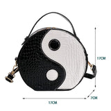 Women Tai Chi Messenger Bags Small Shoulder Bags Ladies Crossbody Bags