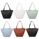 Large Capacity Textured Top-Handle Bag for Women