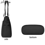 Waterproof Nylon Shoulder Bag Large Capacity Female Casual Tote