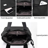 Waterproof Nylon Shoulder Bag Large Capacity Female Casual Tote