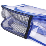 Women Clear PVC Backpack Travel Shoulder Bag School Bookbags
