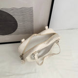 Women Transparent Shoulder Bag Love Heart Shaped Clear Underarm Tote