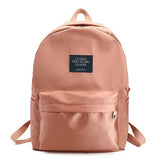 Women Travel Backpack Soft Fabric Casual School Backpack + Handbag