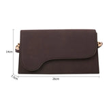 Matte PU Leather Women's Shoulder Bag Casual Solid Ladies Handbag