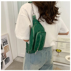 Canvas Waist Bag Chest Pack Cell Phone Pocket Bum Pack B303