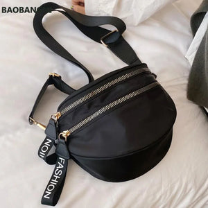 Women Waist Bag Fanny Pack Large Capacity PU Leather Female Waist Belt Bag