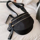 Women Waist Bag Fanny Pack Large Capacity PU Leather Female Waist Belt Bag