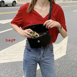 Canvas Fanny Pack Waist Bag for Women