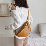 Women Waist Bag Large Capacity Zipper Chest Bags