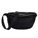 Women Waist Bag Large Capacity Zipper Chest Bags