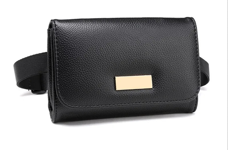 High PU Leather Fanny Pack Waist Bag for Women