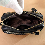 Women Wallets Clutch Bag Leather Small Bags Multi-card Position Compact Diagonal