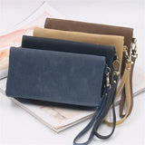 Women Wallets Double Zipper Clutch Purse Portefeuille Handbags