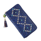 Women Wallets PU Leather Tassel Female Clutch Wallet Purse