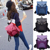 Women's Owl Backpack PU Leather School Bag for Teen Girls