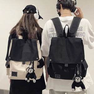 Waterproof Nylon Travel Backpack for Women Men