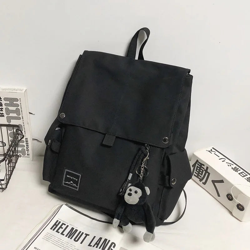 Waterproof Nylon Travel Backpack for Women Men