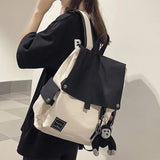 Waterproof Nylon Travel Backpack for Women Men