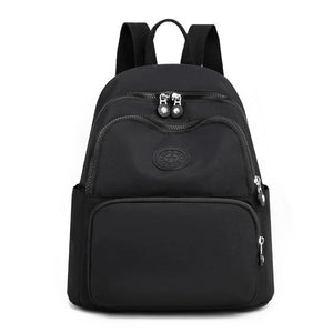 Nylon Women's Backpack for Teen Girls School Travel Handbags